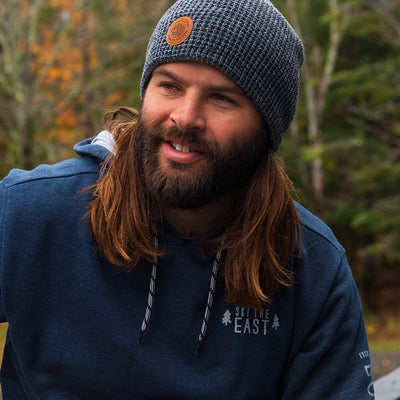 Camper Fleece Lined Beanie - Charcoal