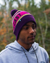 Tailgater Pom Beanie - Purple Haze