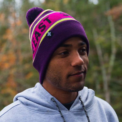 Tailgater Pom Beanie - Purple Haze