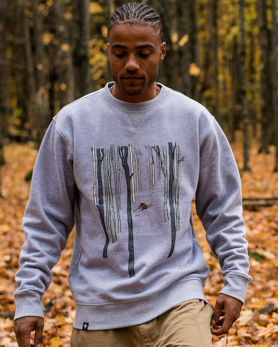 Paradise Crew Sweatshirt - Gray