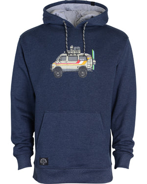 Van Life Pullover Hoodie - Navy