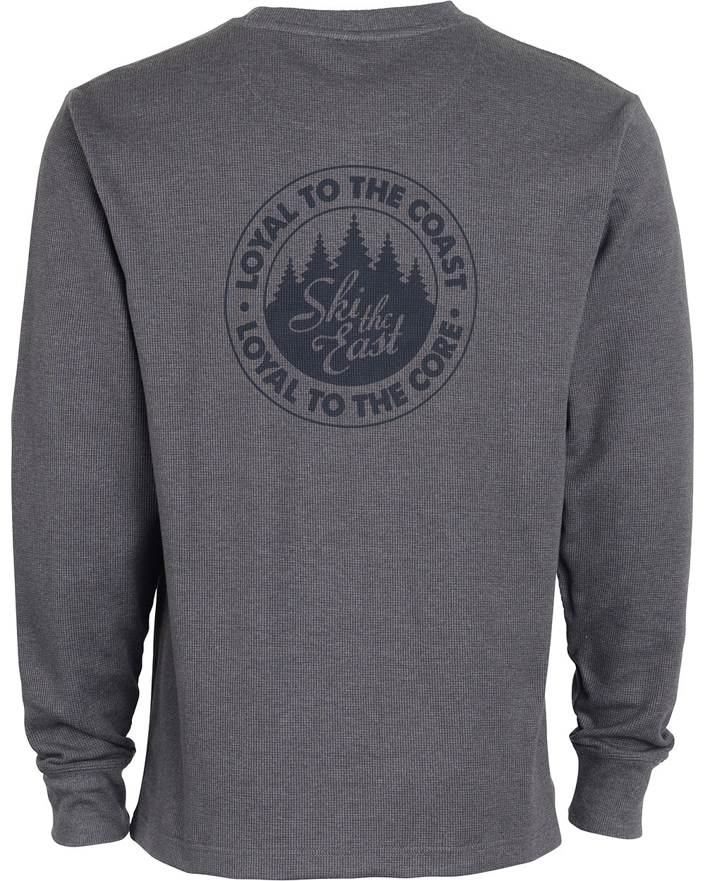 Loyalty Waffle Long Sleeve - Charcoal