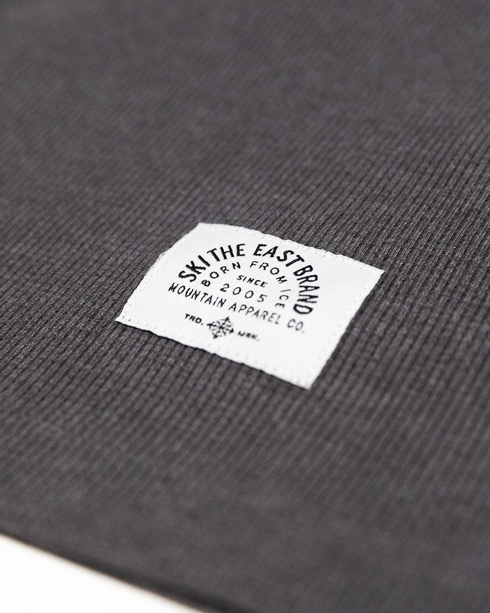 Loyalty Waffle Long Sleeve - Charcoal