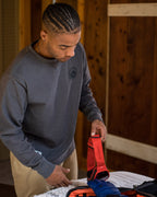 Loyalty Waffle Long Sleeve - Charcoal