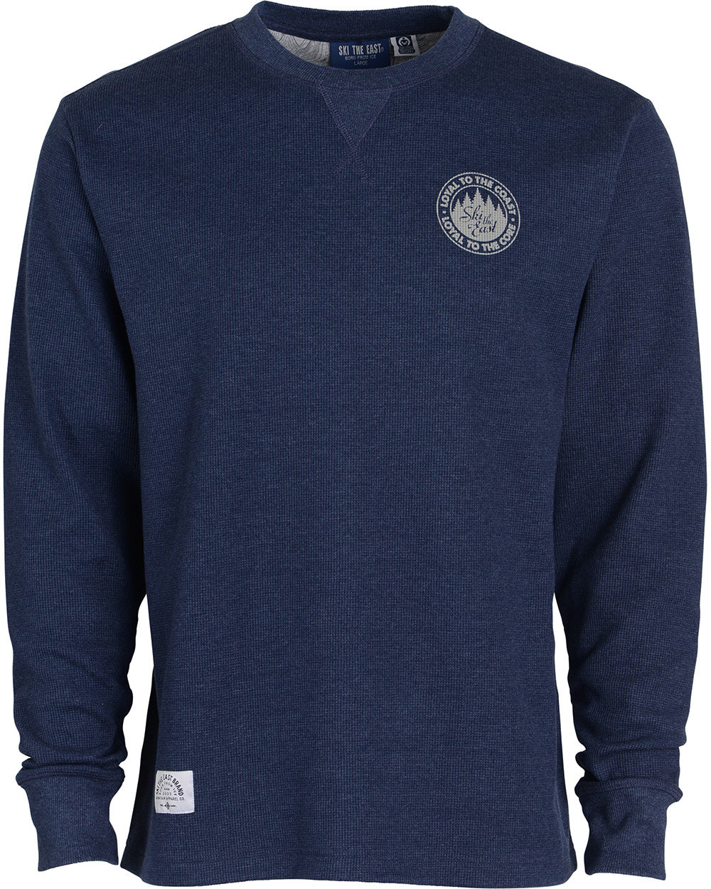 Loyalty Waffle Long Sleeve - Navy