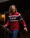Tailgater Shredder Sweater - Righteous Red