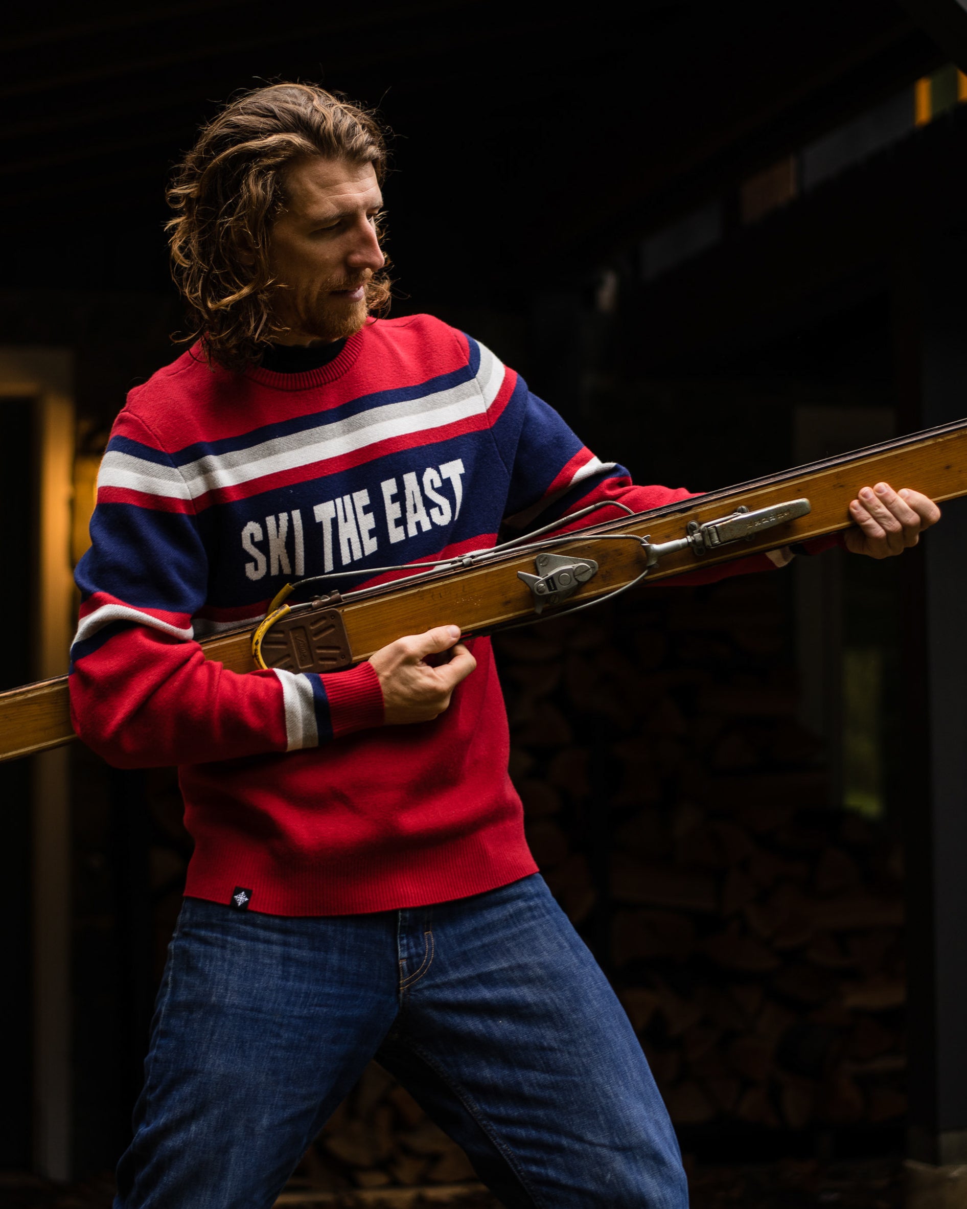 Tailgater Shredder Sweater - Righteous Red – Ski The East