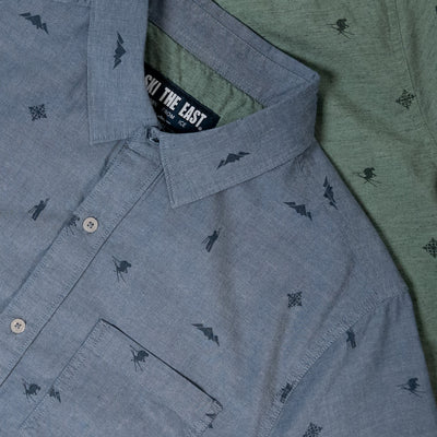 Backcountry Oxford Short Sleeve - Navy