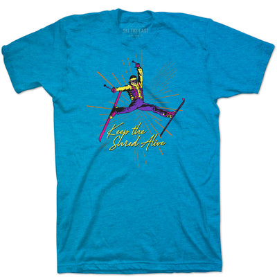 Maximum Daffy Tee - Ice Blue