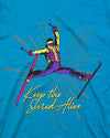 Maximum Daffy Tee - Ice Blue