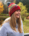 Powder Day Pom Beanie - Campfire