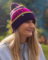 Tailgater Pom Beanie - Purple Haze