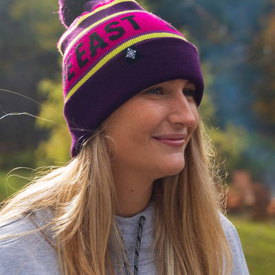 Tailgater Pom Beanie - Purple Haze