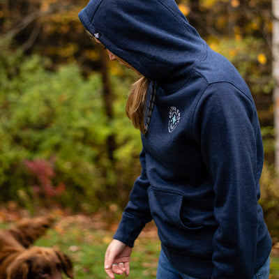 Women's Icon Pullover Hoodie - Navy