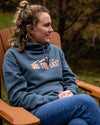 Women's Vista Pullover Hoodie - Indigo