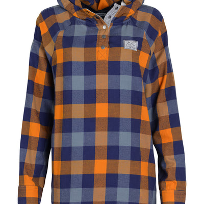 Women's Malo Pullover Flannel - Summit Sunrise