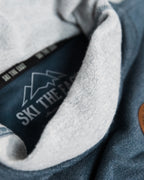 Women's Pinnacle Funnel Neck - Indigo