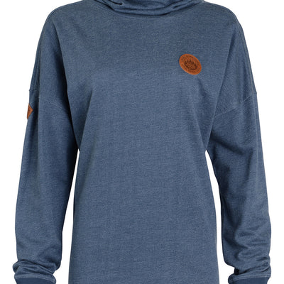 Women's Pinnacle Funnel Neck - Indigo