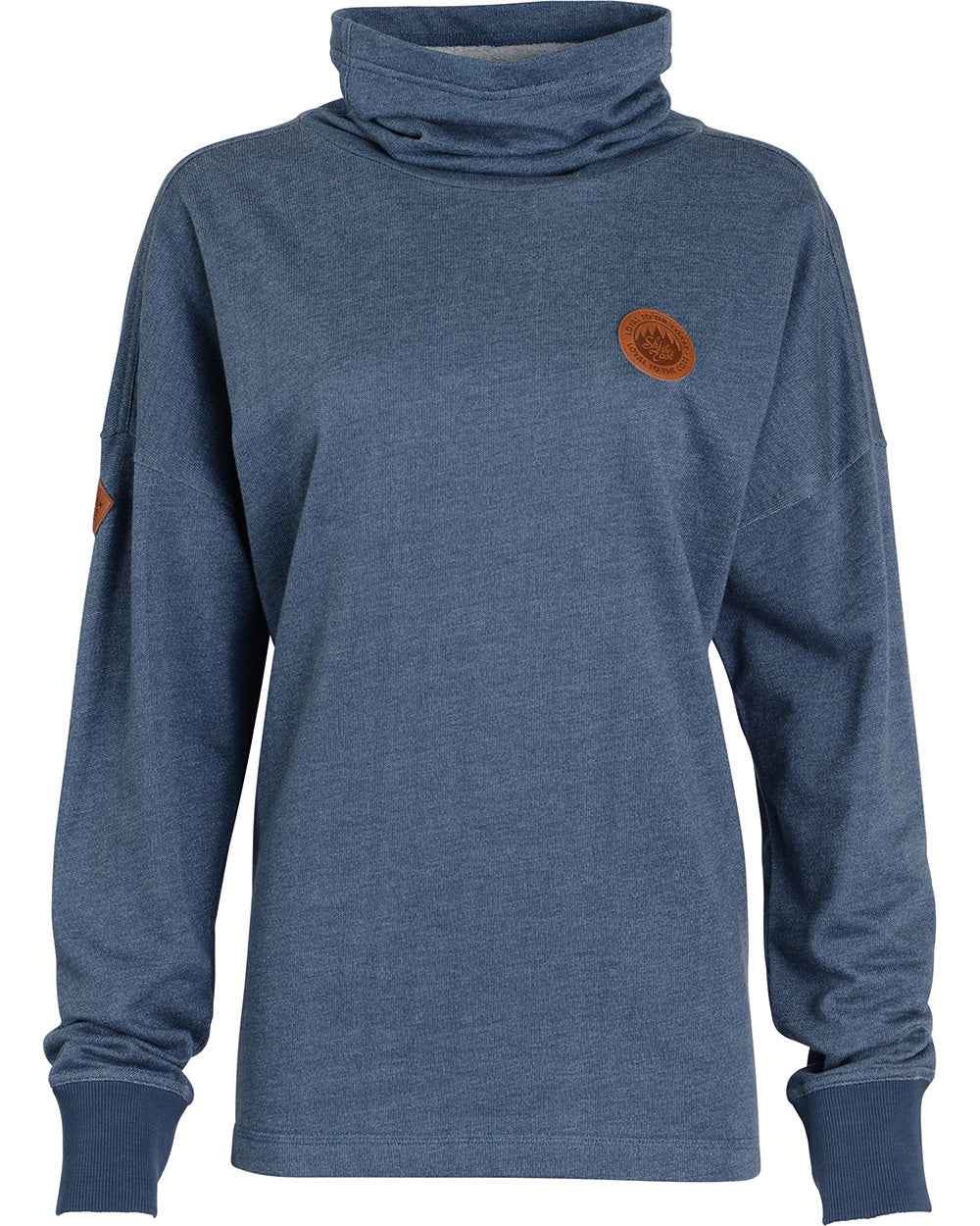 Women's Pinnacle Funnel Neck - Indigo