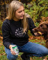 Women's Mansfield Waffle Long Sleeve - Vintage Black