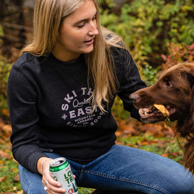 Women's Mansfield Waffle Long Sleeve - Vintage Black