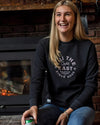 Women's Mansfield Waffle Long Sleeve - Vintage Black