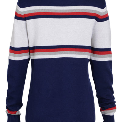 Women's Tailgater Shredder Sweater - Gnarly Navy