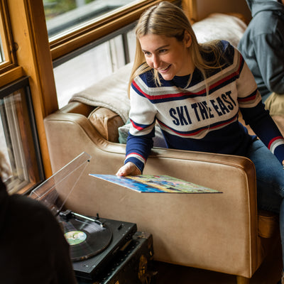 Women's Tailgater Shredder Sweater - Gnarly Navy