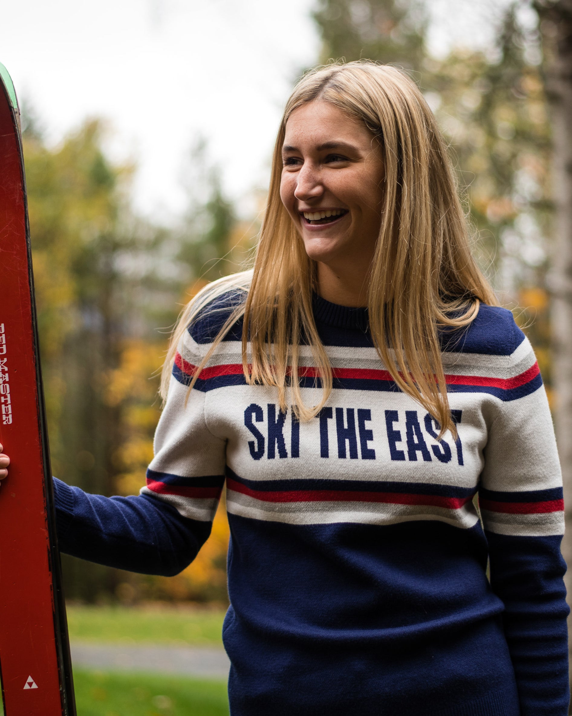 Women's Tailgater Shredder Sweater - Gnarly Navy - Ski The East