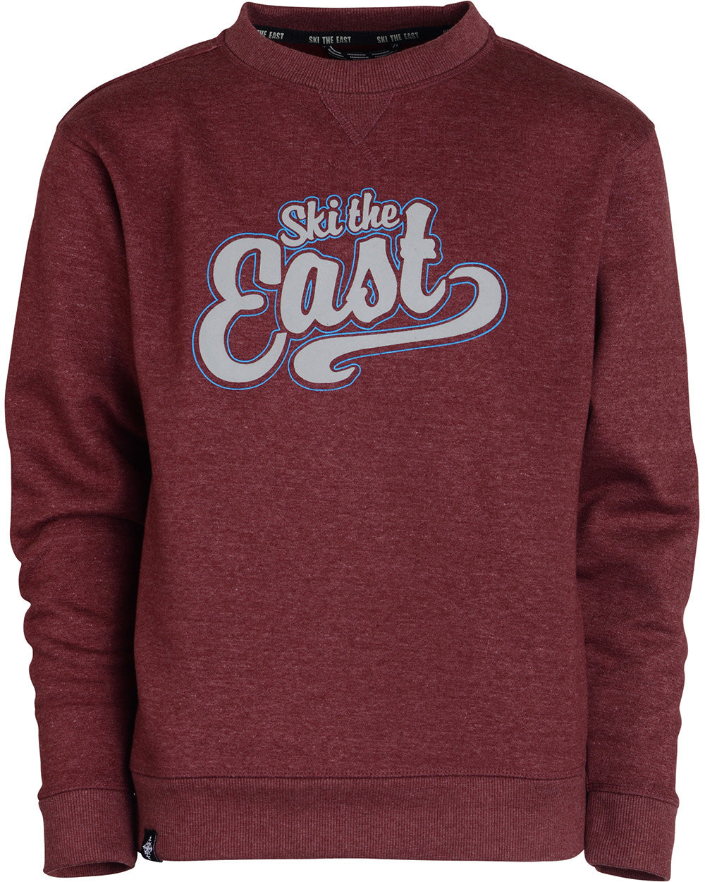 Youth Sidecut Crew Sweatshirt - Brick