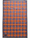 Fireside Fleece Lined Blanket - Ridgeline Rust