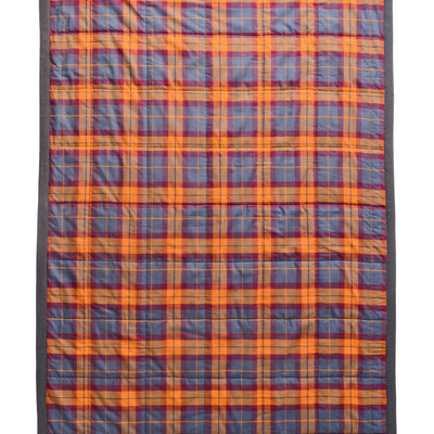 Fireside Fleece Lined Blanket - Ridgeline Rust