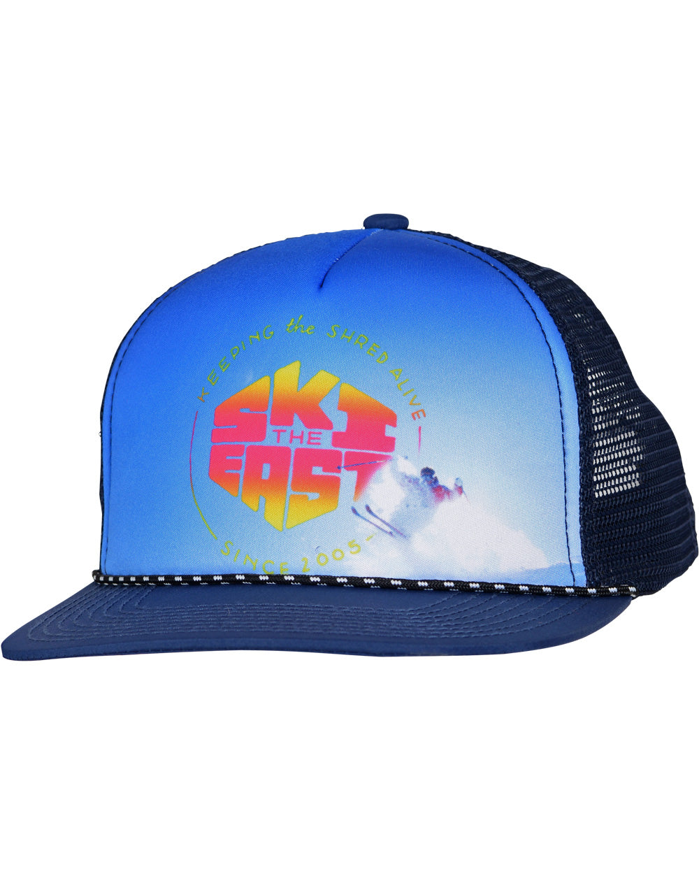 Youth Murphy Foam Trucker Hat - Navy