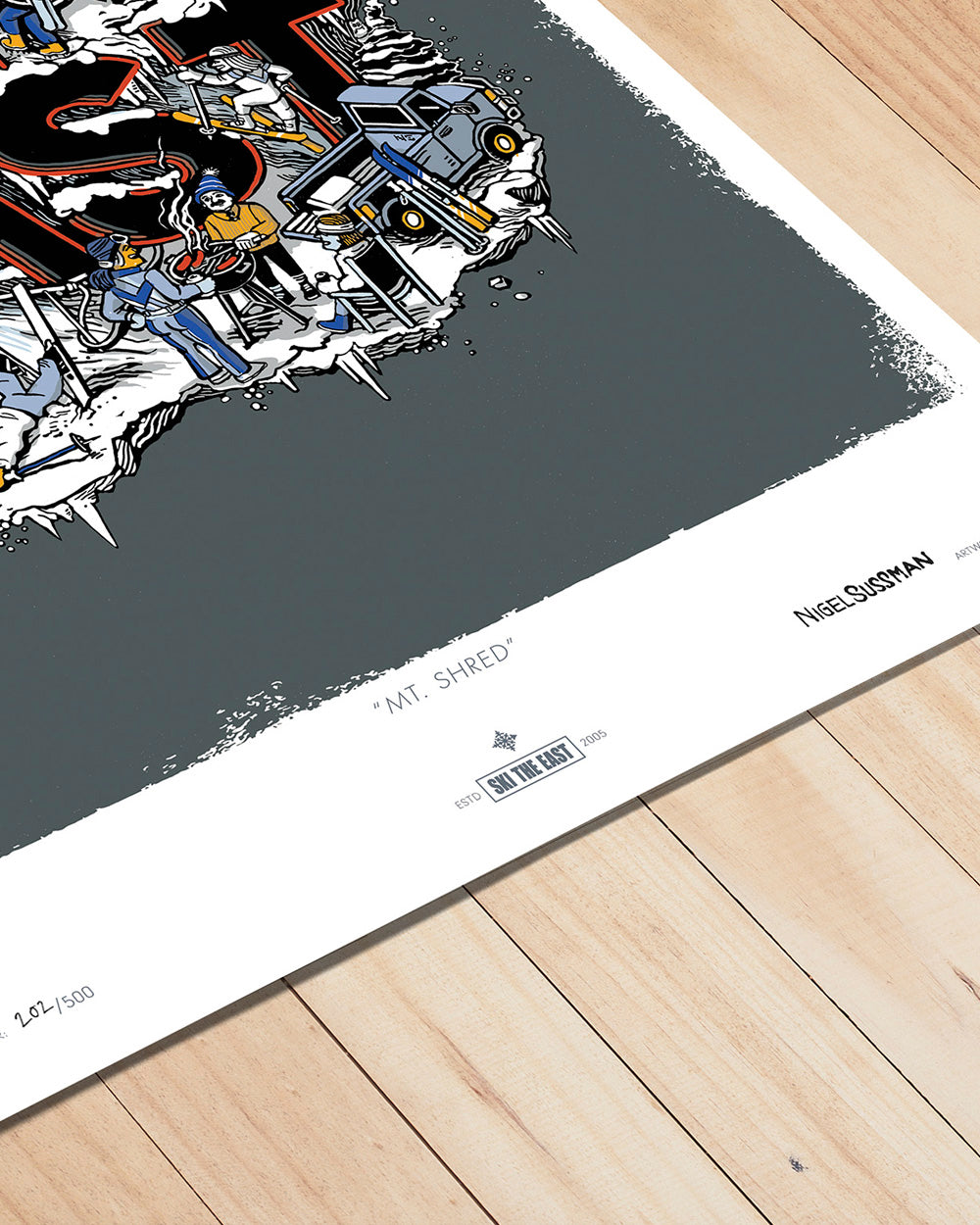 Limited Edition Print - Mt. Shred