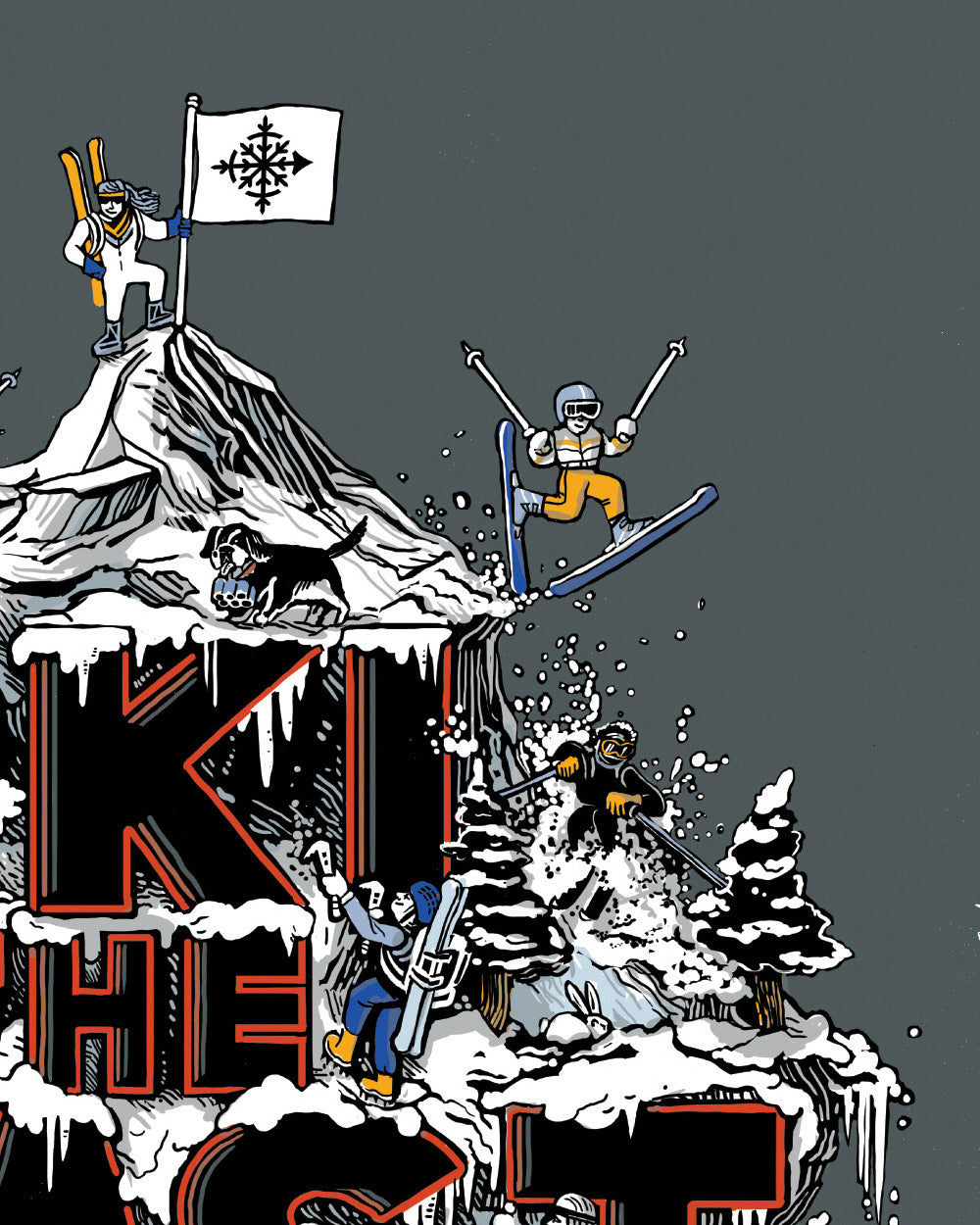 Limited Edition Print - Mt. Shred