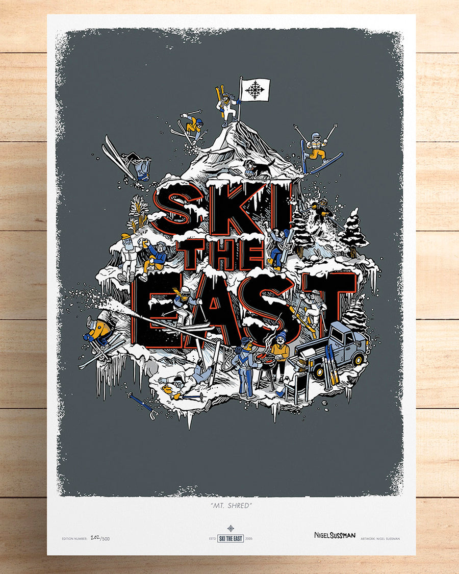 Limited Edition Print - Mt. Shred