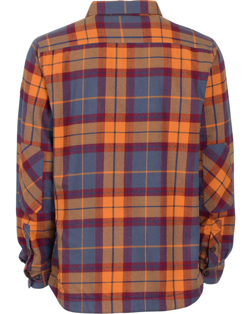 Woodbury Fleece Lined Flannel - Ridgeline Rust
