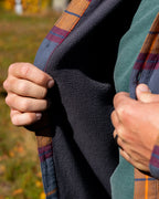 Woodbury Fleece Lined Flannel - Ridgeline Rust