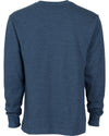 Mansfield Waffle Long Sleeve - Indigo