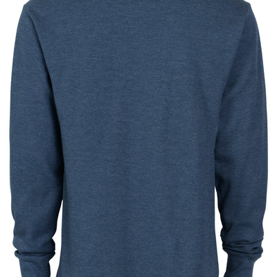 Mansfield Waffle Long Sleeve - Indigo