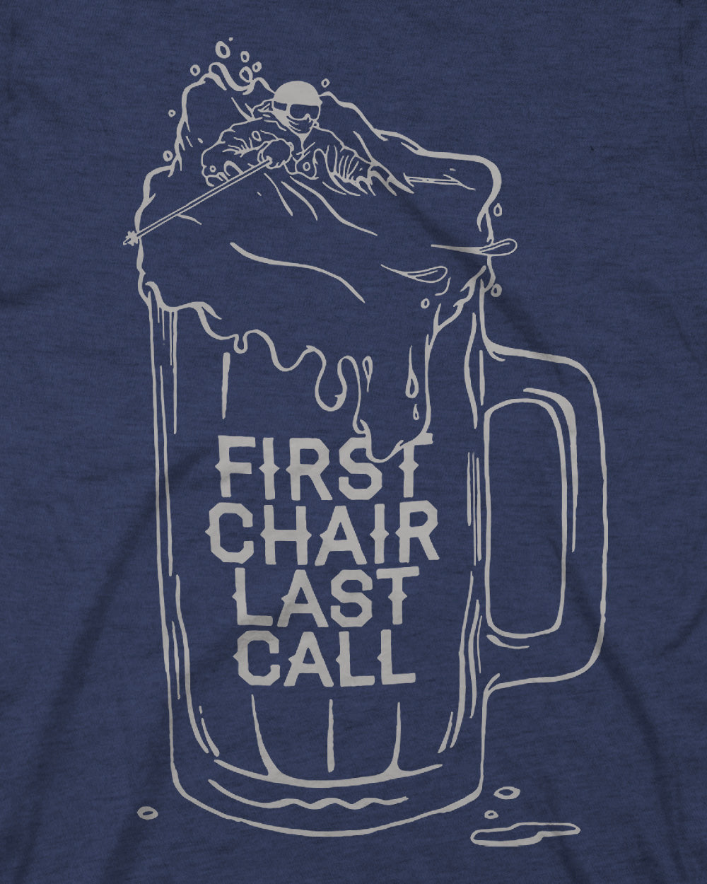 First Chair Last Call Tee - Navy