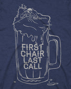 First Chair Last Call Tee - Navy