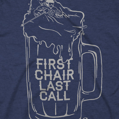 First Chair Last Call Tee - Navy