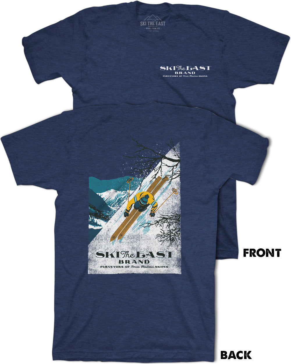 First Descent Tee - Navy