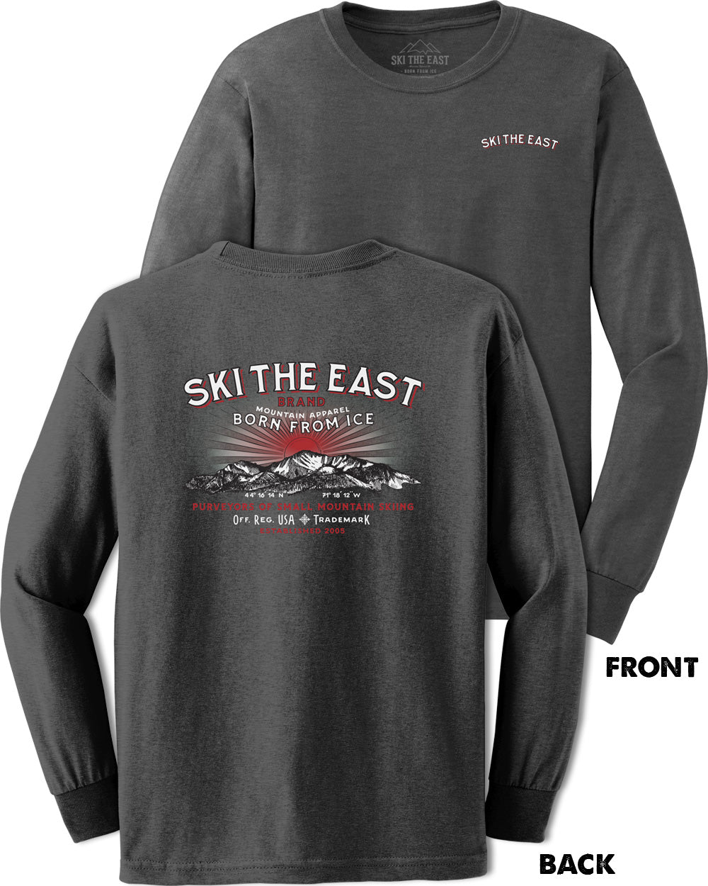 Golden Age Long Sleeve - Charcoal