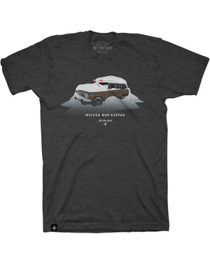 Wicked Nor'Eastah Tee - Charcoal