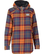 Women's Malo Fleece Lined Pullover Flannel - Ridgeline Rust