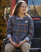 Women's Malo Pullover Flannel - Arctic Tundra