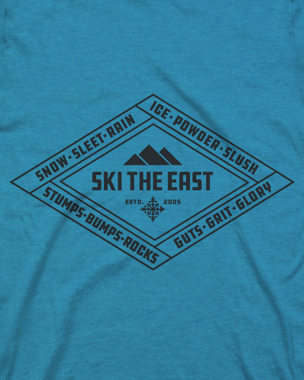 Youth Dedicated Tee - Ice Blue