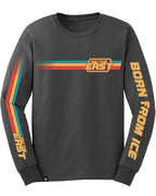 Youth Need For Speed Long Sleeve - Charcoal